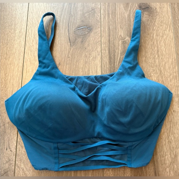 Victoria’s Secret Lightweight Sports Bra Teal Size 36 DD - Picture 1 of 4